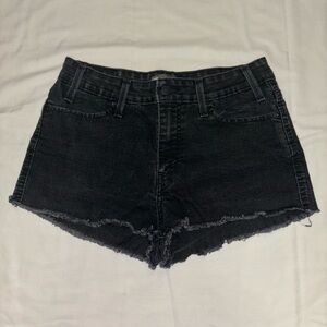 Black Levi shorts